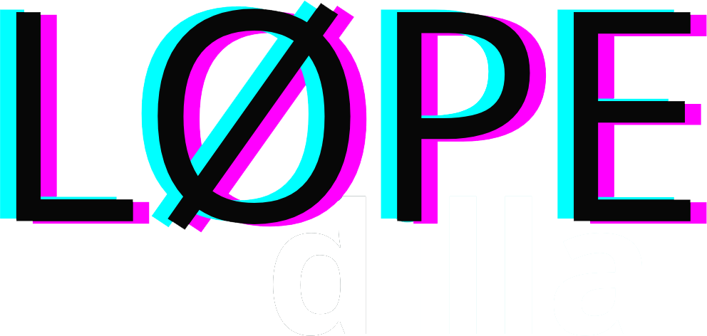 Logo transparent for LØPEdilla app løping